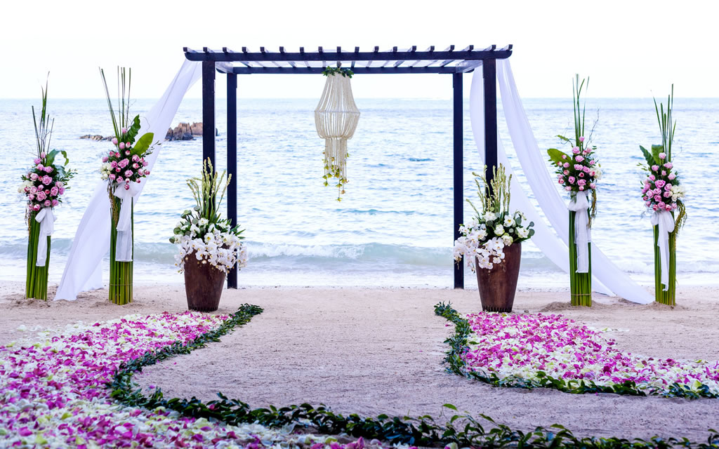 Beach wedding